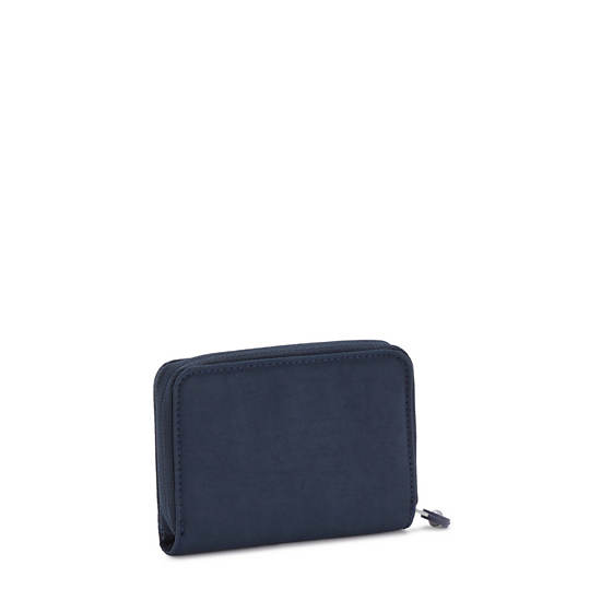 Kipling Money Love Small Wallet Portefeuille Blauw | België 1001AH